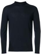 Giorgio Armani Rolled Neck Jumper - Blue