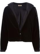 Versace Vintage Oversized Jacket, Women's, Size: 42, Black