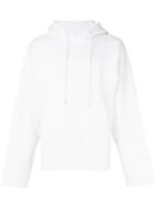 Helmut Lang Paneled Sleeve Hoodie - White