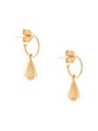 Meadowlark Bell Charm Earrings - Gold