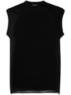 Dsquared2 Mesh Panels Tank Top - Black