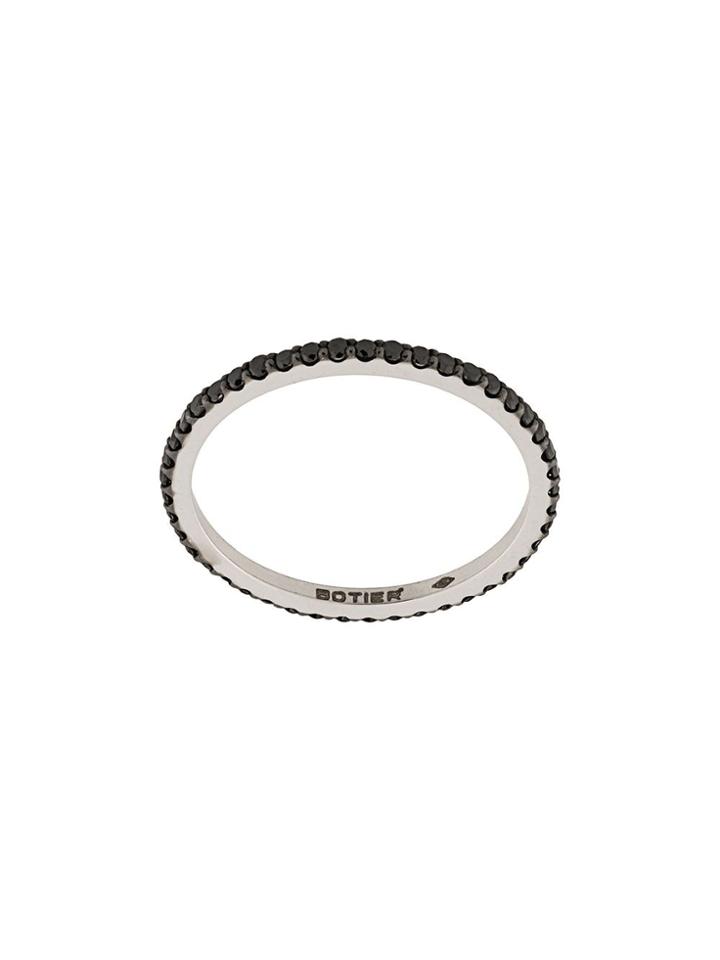 Botier Botier Night03w White Gold White Gold Plated Brass - Black