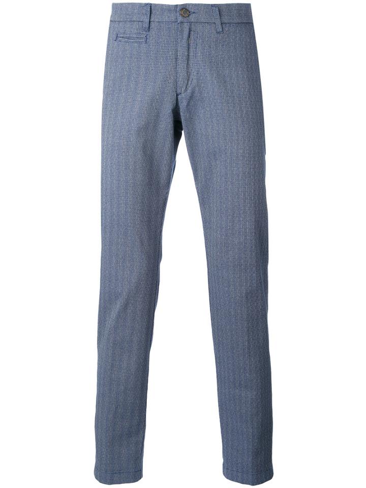Re-hash - Ridmark Chino Trousers - Men - Cotton/elastodiene - 30, Blue, Cotton/elastodiene