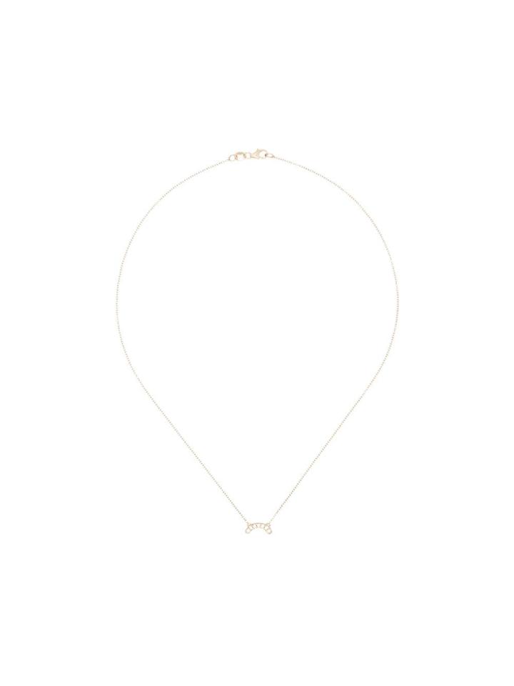 Andrea Fohrman Single Row Diamond Necklace - Gold