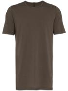 Rick Owens Drkshdw Dark Dusk Level Short Sleeve Cotton T Shirt - Brown