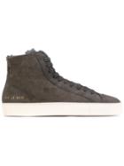 Common Projects Tournament Hi-top Sneakers - Grey