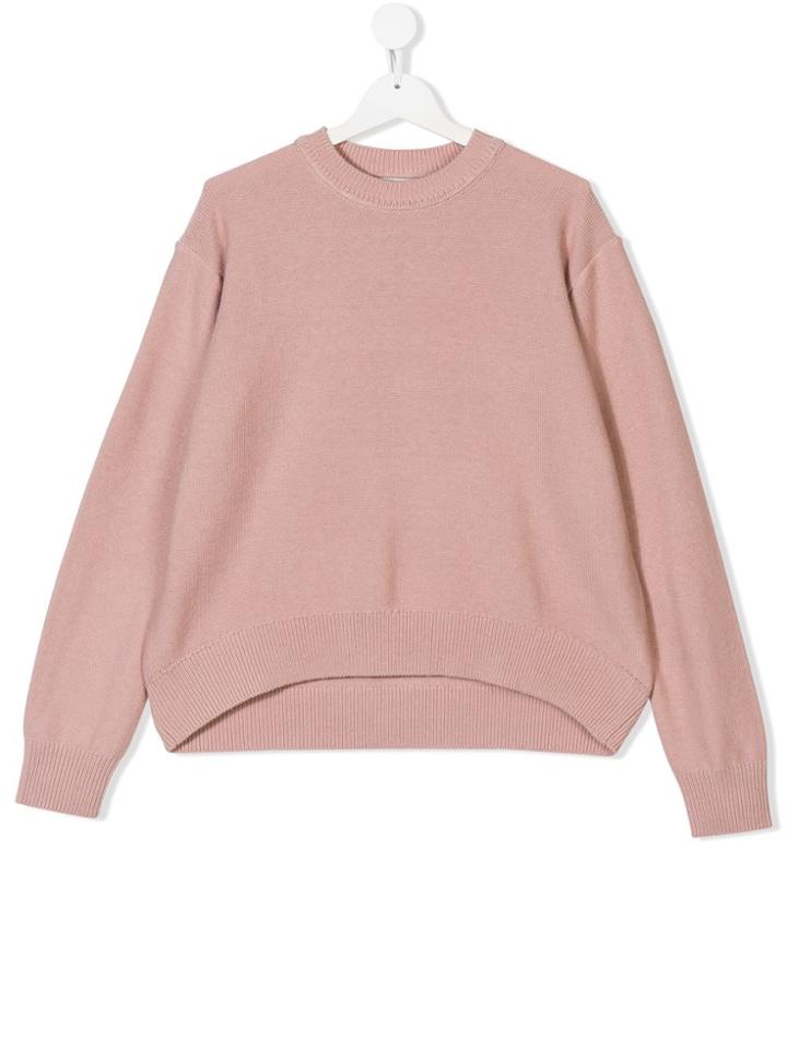 Stella Mccartney Kids Teen Classic Jumper - Pink & Purple