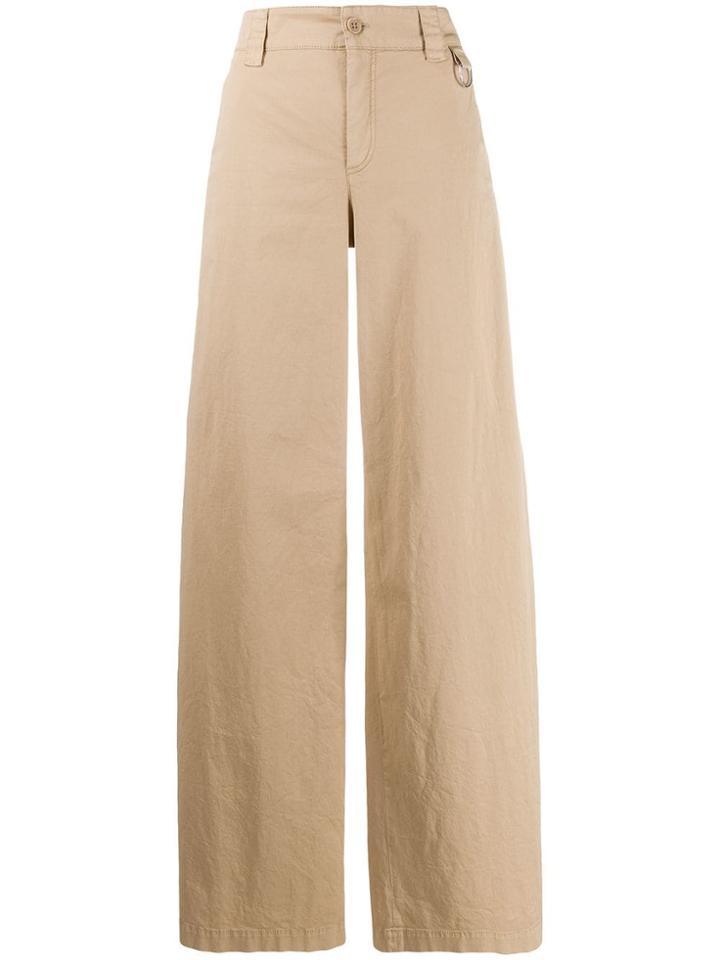 Red Valentino Wide-leg Trousers - Neutrals