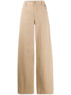 Red Valentino Wide-leg Trousers - Neutrals