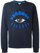Kenzo Eye Sweatshirt, Men's, Size: Xs, Blue, Cotton
