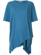 Vika Gazinskaya Asymmetric T-shirt - Blue