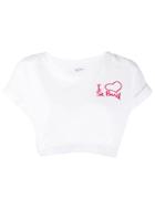 Mc2 Saint Barth Sabine Embroidered T-shirt - White