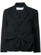 Victoria Victoria Beckham Front Bow Blazer - Black