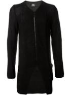 Lost And Found Stitch Detail Zip Cardigan
