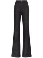 A Plan High Waisted Flared Jeans - Blue