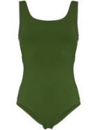 Vika Gazinskaya Scoop Neck Bodysuit - Green