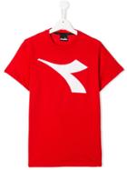 Diadora Junior Logo T-shirt - Red