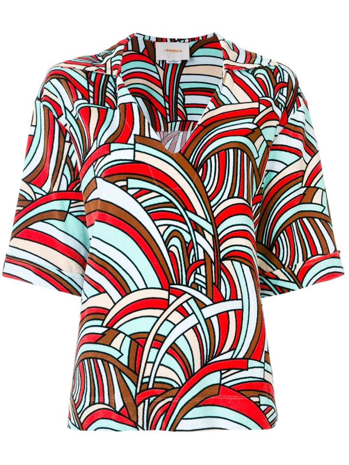 La Doublej Onde Terry T-shirt - Multicolour