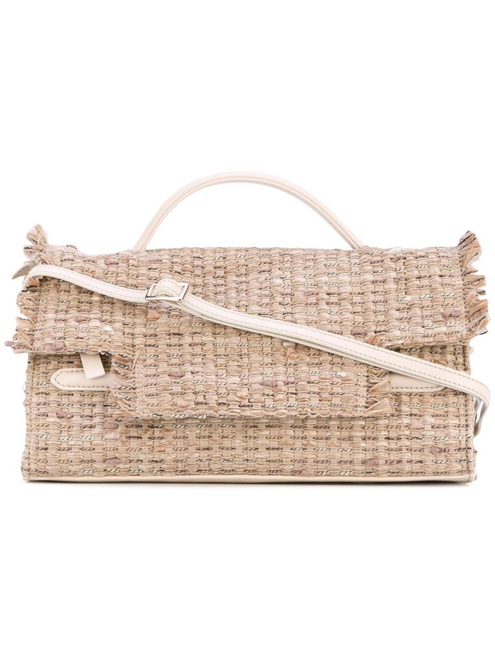 Zanellato - Nina Tote Bag - Women - Raffia/leather - One Size, Nude/neutrals, Raffia/leather