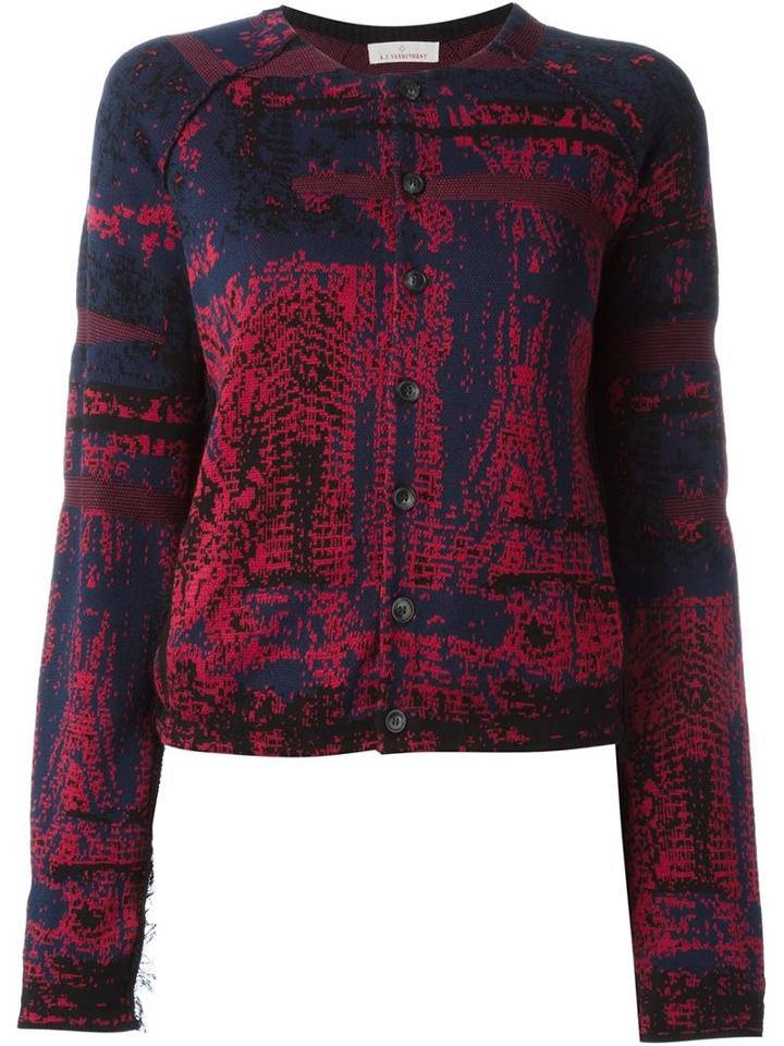 A.f.vandevorst 161 Touareg Cardigan, Women's, Size: 38, Blue, Cotton
