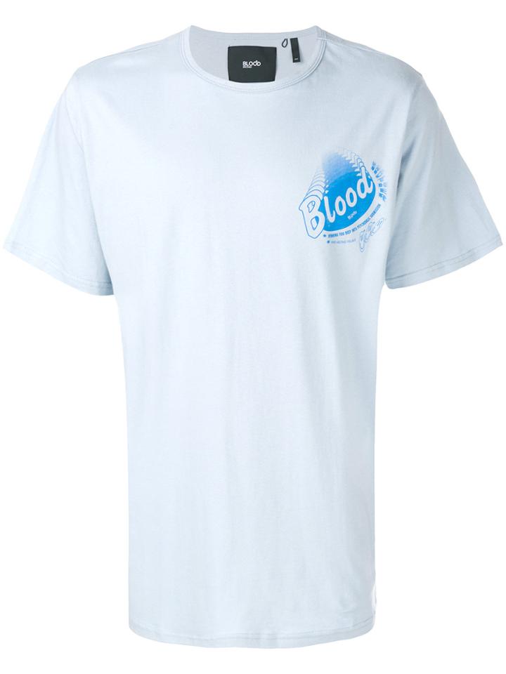 Blood Brother Spin T-shirt - Blue