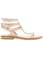 Ash Studded Sandals - Nude & Neutrals