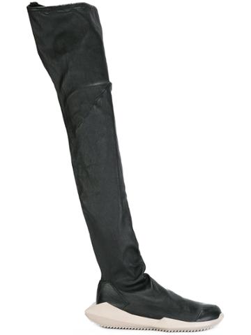Rick Owens Rick Owens X Adidas 'stealth' Boots - Black