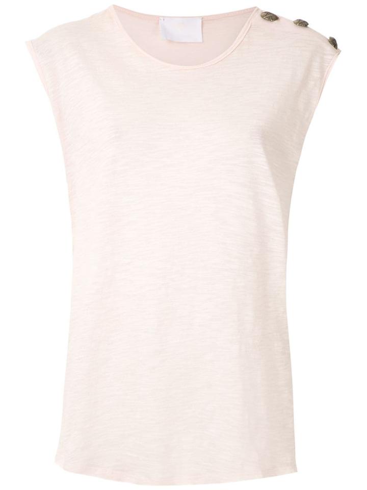 Andrea Bogosian Decorative Buttons Tank - Pink