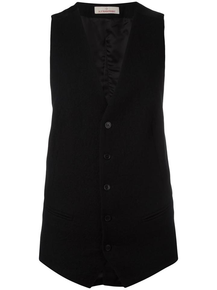 A.f.vandevorst 'girlfriend' Waistcoat, Women's, Size: 36, Black, Wool