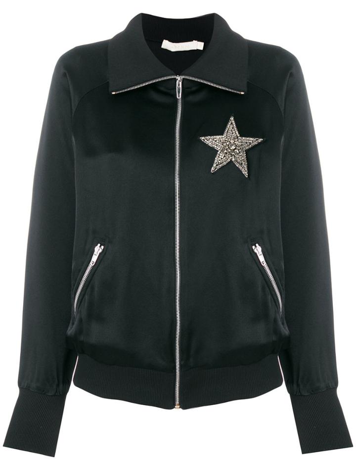 Amen Star Patch Bomber - Black