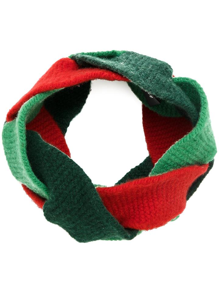 Gucci Braided Hair Band - Green