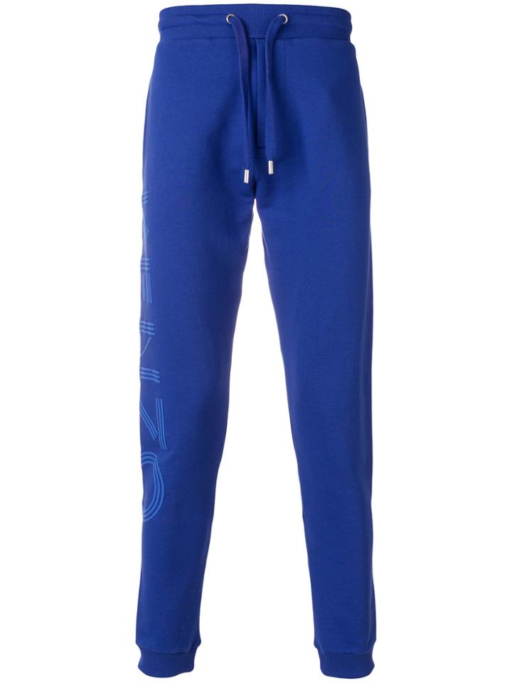 Kenzo Logo Sweatpants - Blue