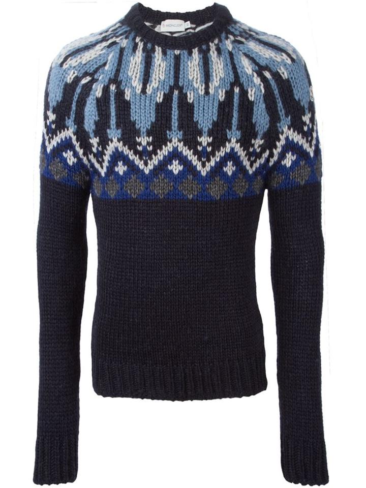 Moncler Fair Isle Jumper
