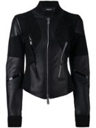 Dsquared2 Fitted Moto Jacket - Unavailable