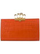 Alexander Mcqueen Knuckleduster Clutch Bag - Yellow & Orange