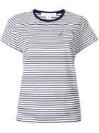 Marc Jacobs Skinny Stripe T-shirt, Women's, Size: S, Blue, Cotton