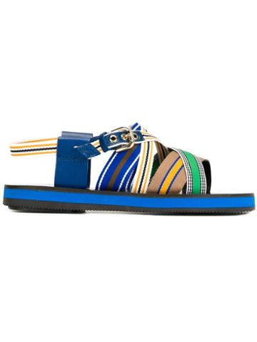 Studio Pollini Strappy Flat Sandals