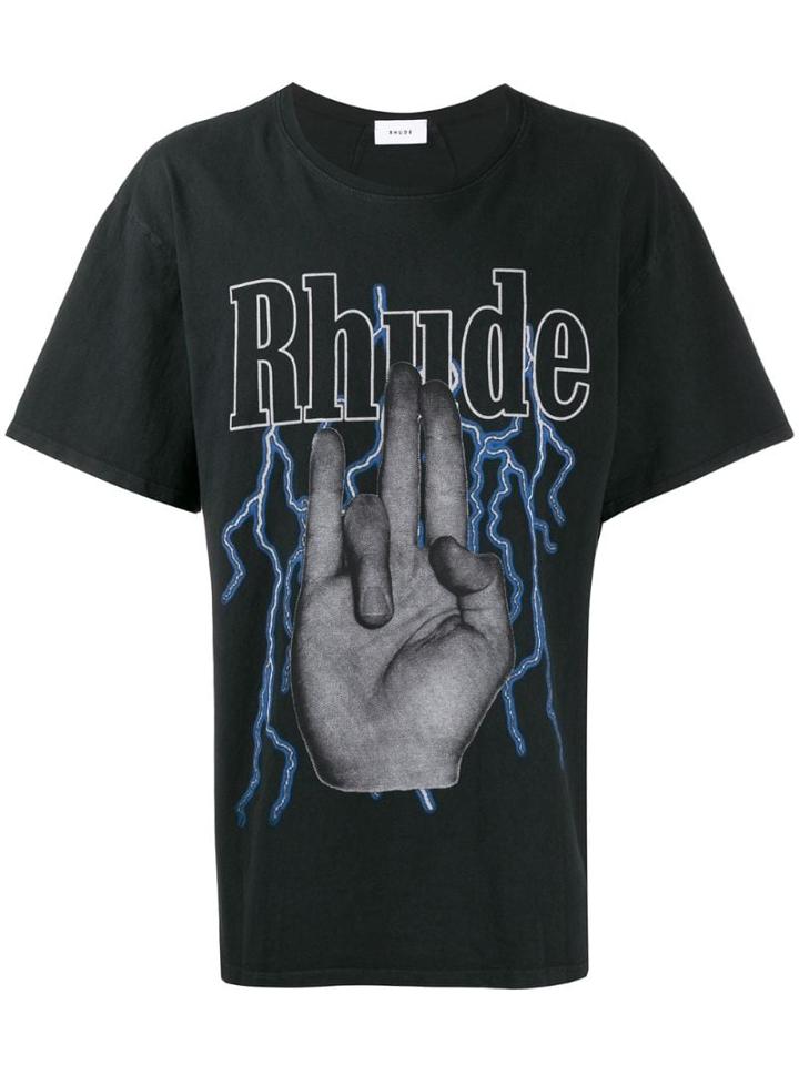Rhude Shocker T-shirt - Black