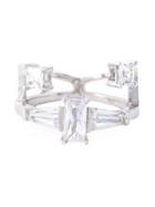V Jewellery 'marnie' Ring, Women's, Size: 6 1/2, Metallic