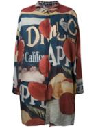 Rundholz - Multi-print Oversized Shirt - Women - Cupro - L, Cupro