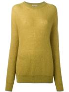 Christopher Kane Mohair Knitted Sweater - Green