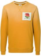 Kent & Curwen Logo Patch Sweatshirt - Yellow & Orange