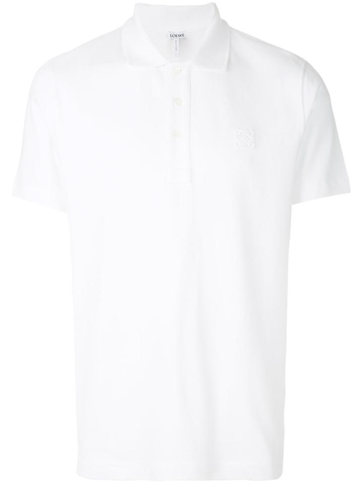 Loewe Anagram Polo Shirt - White