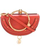 Chloé Nile Minaudière Handbag - Red