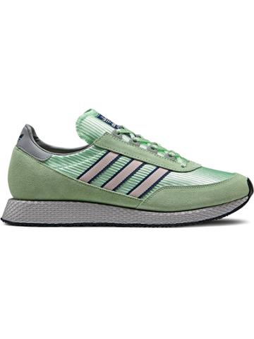 Adidas Green Glenbrook Spezial Suede Sneakers