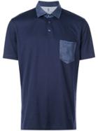 Brunello Cucinelli Chest Pocket Polo Shirt - Blue