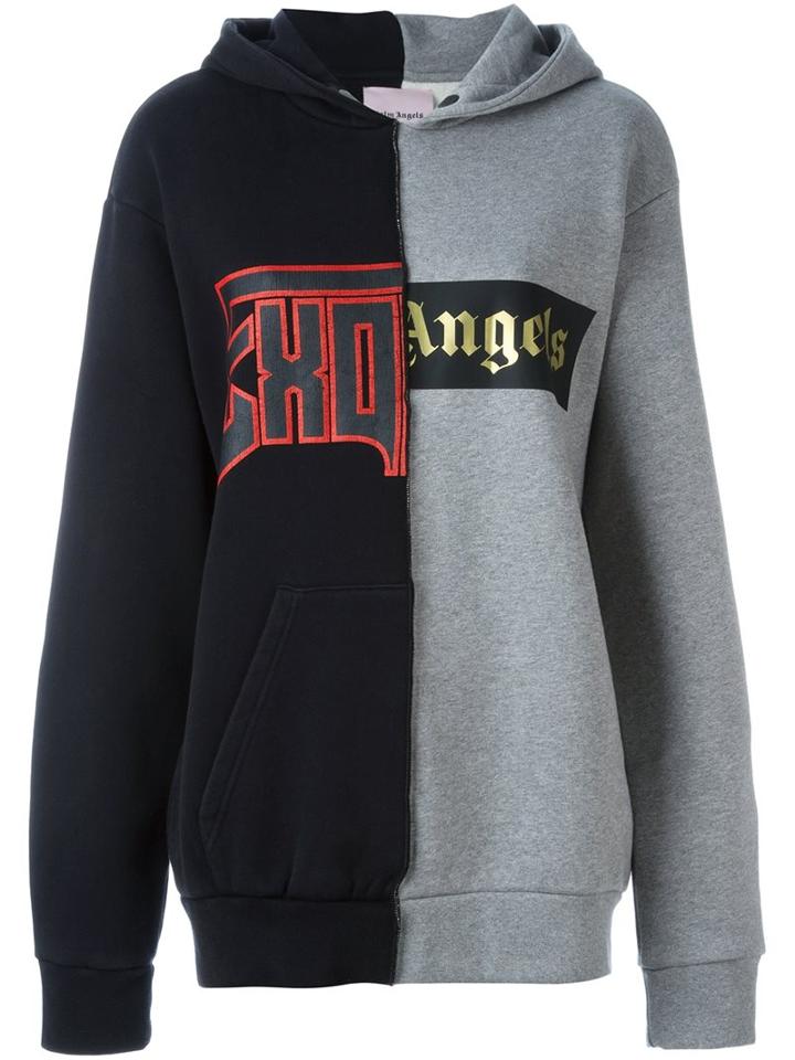 Palm Angels Patchwork Hoodie
