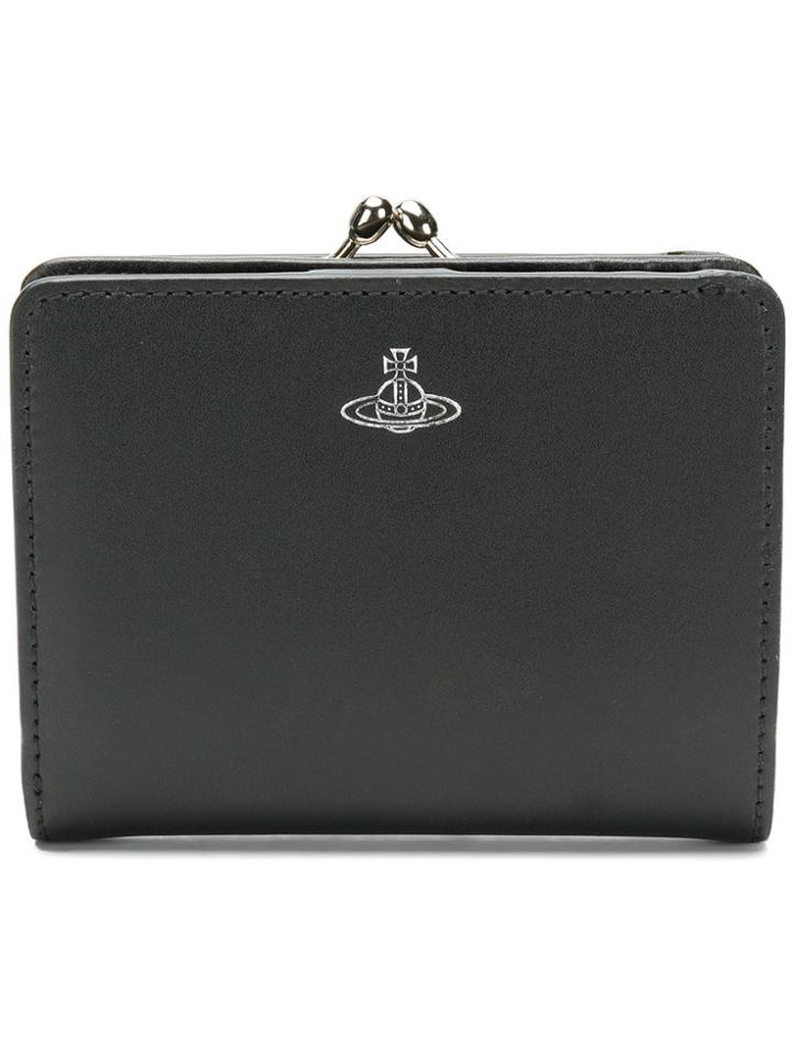 Vivienne Westwood Logo Classic Wallet - Black