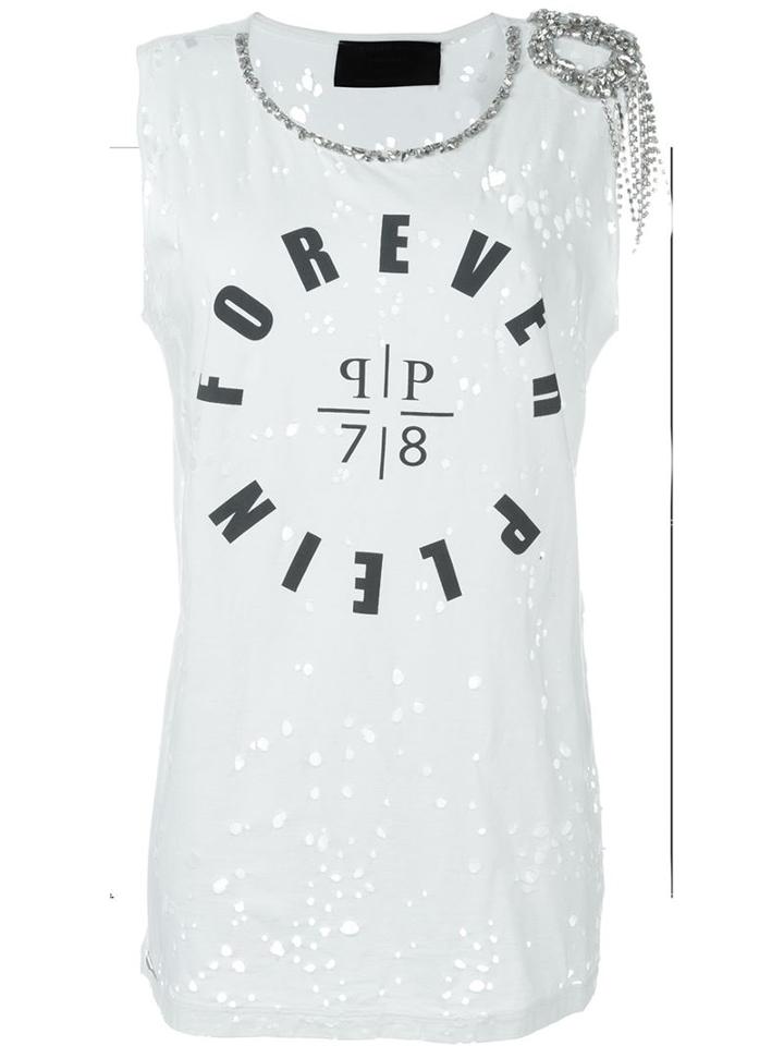 Philipp Plein Forever Plein Tank Top