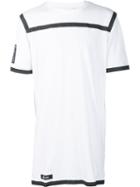 Puma Stripe Detail T-shirt, Men's, Size: Large, White, Cotton